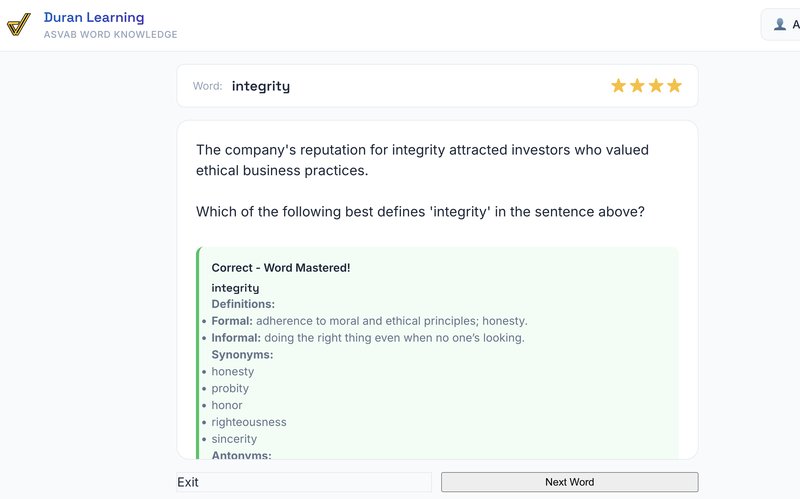 Word knowledge smart study